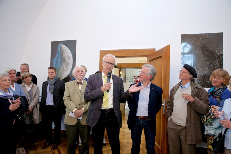 Vernissage Skulpturen-Parcours, Universität Hauptgebäude, 27.4.2016