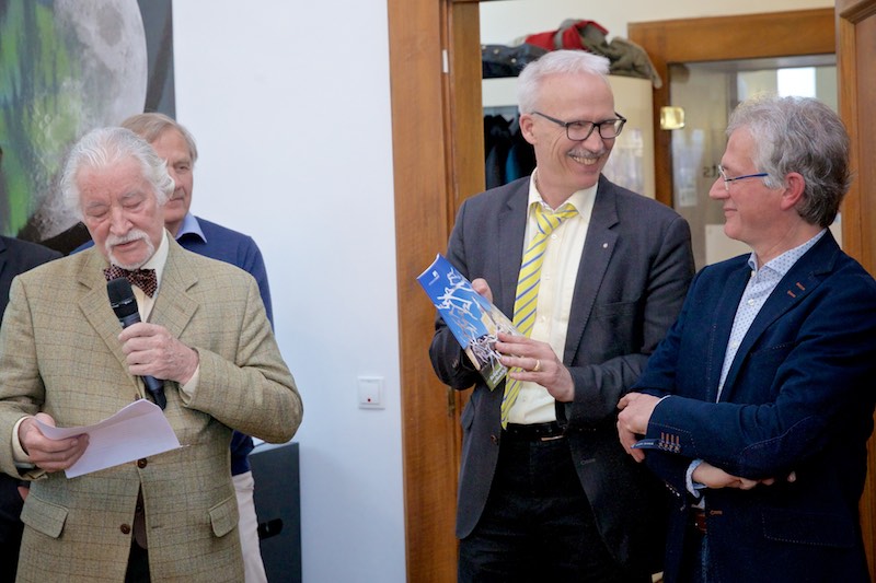 Vernissage Skulpturen-Parcours, Universität Hauptgebäude, 27.4.2016