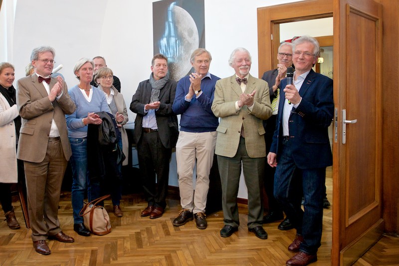 Vernissage Skulpturen-Parcours, Universität Hauptgebäude, 27.4.2016