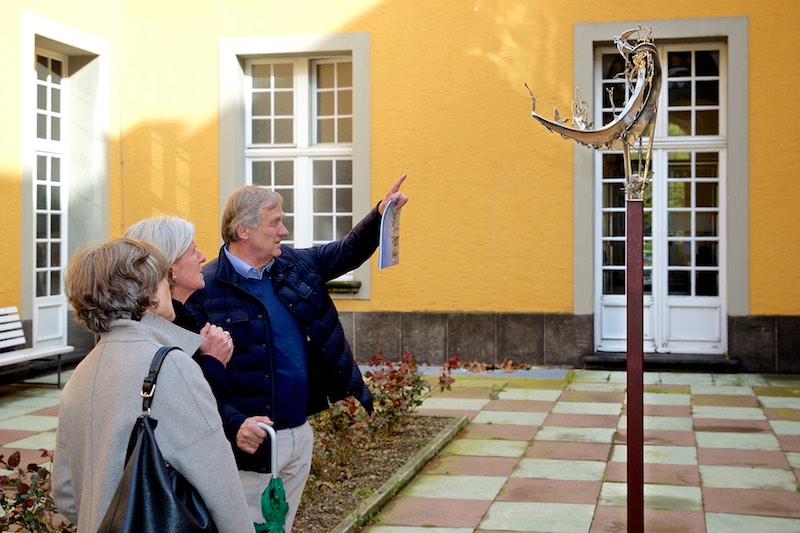 Vernissage Skulpturen-Parcours, Universität Hauptgebäude, 27.4.2016