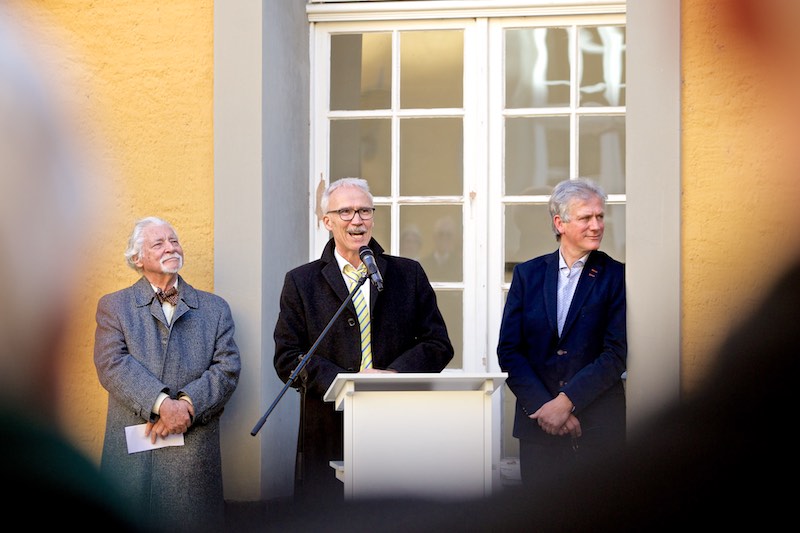 Vernissage Skulpturen-Parcours, Universität Hauptgebäude, 27.4.2016