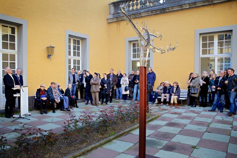 Vernissage Skulpturen-Parcours, Universität Hauptgebäude, 27.4.2016
